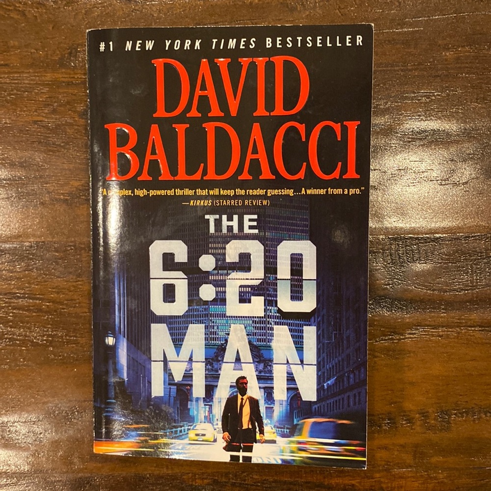#1 New York Times Bestseller The 6:20 Man: A Thriller by David Baldacci